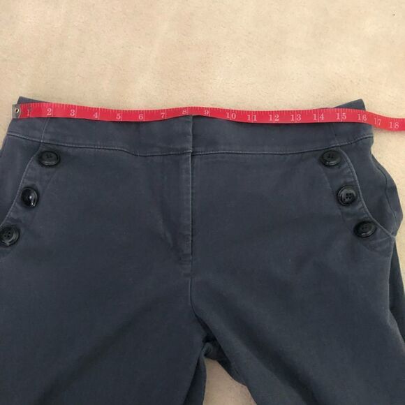 LOFT Sailor Style Cropped Pants - Picture 8 of 10